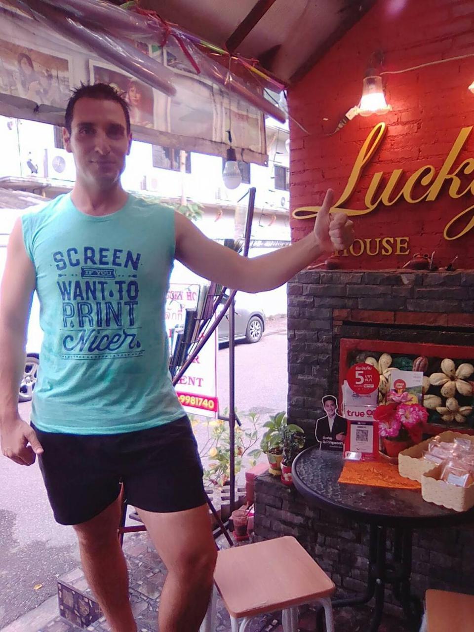 Hostel Lucky House Čiang Mai Exteriér fotografie